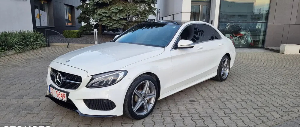 mercedes benz Mercedes-Benz Klasa C cena 99900 przebieg: 133580, rok produkcji 2017 z Toruń